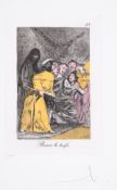 λ Salvador Dalí (1904-1989) Busca La Trufa, Plate 33 From Les Caprices de Goya de Dalí (Field …