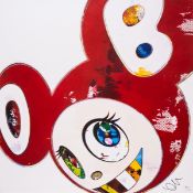 Takashi Murakami (b.1962), And then X6 (Red: The Superflat Method)