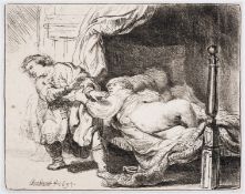 Rembrandt Harmensz. van Rijn (1606-1669), Joseph and Potiphar's Wife