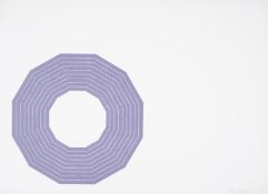Frank Stella (1936-2024) Kay Bearman, from Purple Series (Axsom 64)