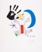 λ Joan Miró (1893-1983) Bonjour Max Ernst (Dupin 936)