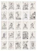 λ Salvador Dalí (1904-1989) Les Songes Drôlatiques de Pantagruel (Field 73-7 A-Y; M&L 1398-1422d)