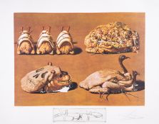 λ Salvador Dalí (1904-1989) Les Caprices Pincés Princiers, From Les Dîners de Gala (Field 77-5A, …