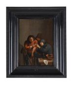 FOLLOWER OF ADRIAEN BROUWER, THE VILLAGE SURGEON