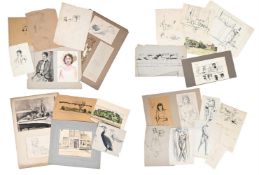 λ KEITH GRANT (BRITISH B. 1930), PICTON STREET, CAMBERWELL, ENTRANCE TO FOUR-STOREY BLOCK