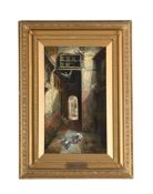 VALENTINE THOMAS GARLAND (BRITISH 1868-1914), FEEDING THE PIGEONS