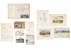 λ KEITH GRANT (BRITISH B. 1930), NEAR AVEBURY, WILTSHIRE