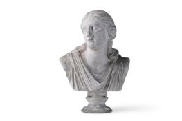 GEBRÜDER MICHELI (MICHELI BROTHERS), PLASTER CAST OF THE HEAD OF NIOBE, BERLIN, 19TH CENTURY