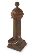 A CAST IRON WATER SPOUT OR PUMP, 19TH CENTURY