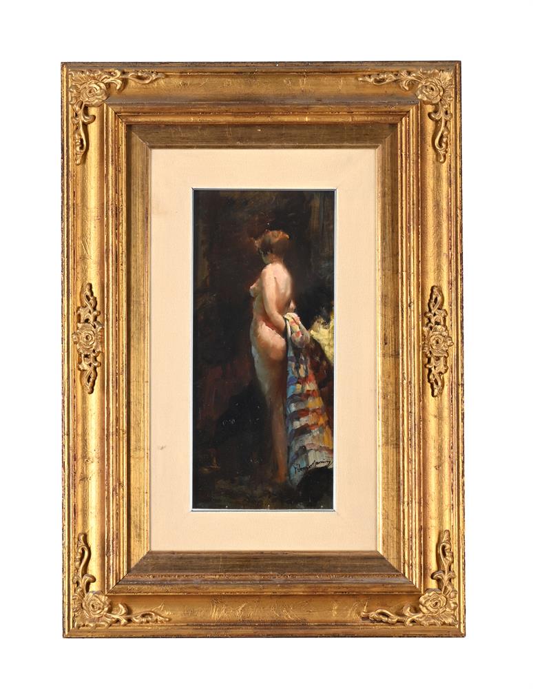 λ FRANCESCO LONGO MANCINI (ITALIAN 1880-1954), PORTRAIT OF A WOMAN - Image 4 of 6