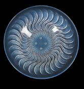 RENÉ LALIQUE (FRENCH, 1860-1945), ‘ACTINIA’ BOWL; DESIGNED 1933; PRE 1945