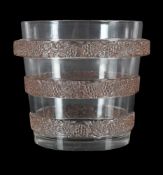 RENÉ LALIQUE (FRENCH, 1860-1945), ‘RICQUEWIHR’ VASE; DESIGNED 1938; POST 1945