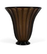 DAUM NANCY (FRENCH), LARGE VASE; CIRCA 1920