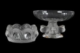 RENE LALIQUE (FRENCH, 1860-1945), 'GAO' CENDRIER; DESIGNED 1934; LATE 20TH CENTURY