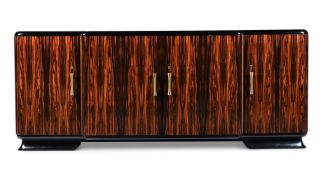 Y JULES PERRENOUD (FRENCH), ART DECO SIDEBOARD; CIRCA 1930