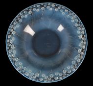 RENÉ LALIQUE (FRENCH, 1860-1945), ‘MUGUET’ BOWL; DESIGNED 1931; PRE 1945