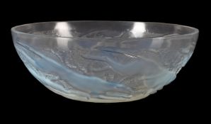 RENÉ LALIQUE (FRENCH, 1860-1945), ‘CHIENS NO.1’; DESIGNED 1921; PRE 1945