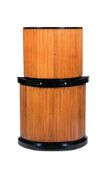 AN ART DECO COCKTAIL CABINET; CIRCA 1935
