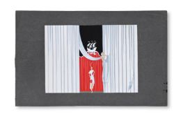 λ ERTÉ (FRENCH, 1892-1990), 'LE CACHET DE PARIS' DRAWING; 1951