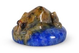 FRANÇOIS-EMILE DÉCORCHEMONT (FRENCH, 1880-1971), PAPERWEIGHT; CIRCA 1920