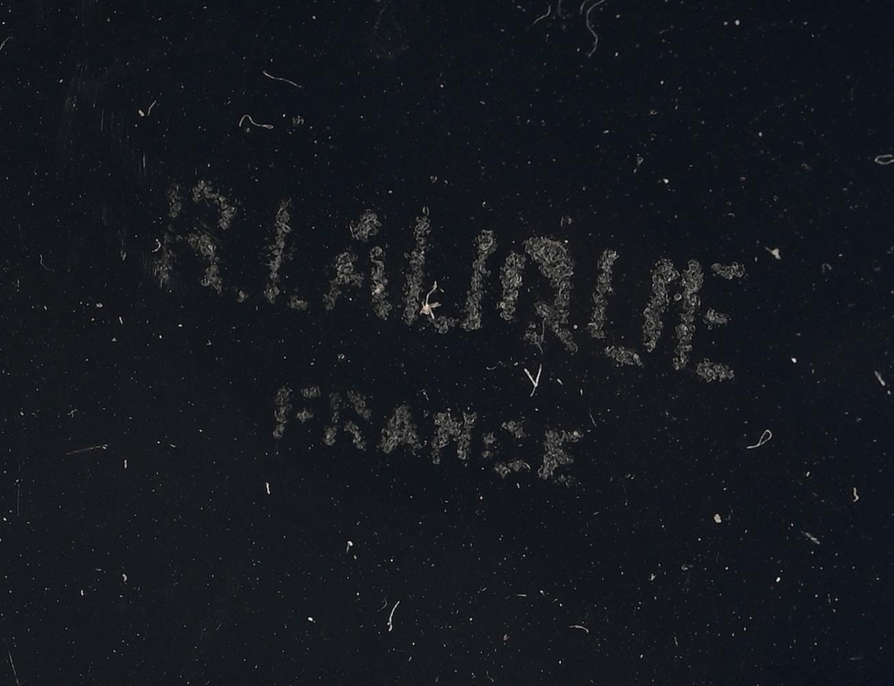 RENÉ LALIQUE (FRENCH, 1860-1945), 'FLEURONS NO.2' BOWL; DESIGNED 1935; PRE 1945 - Image 3 of 3