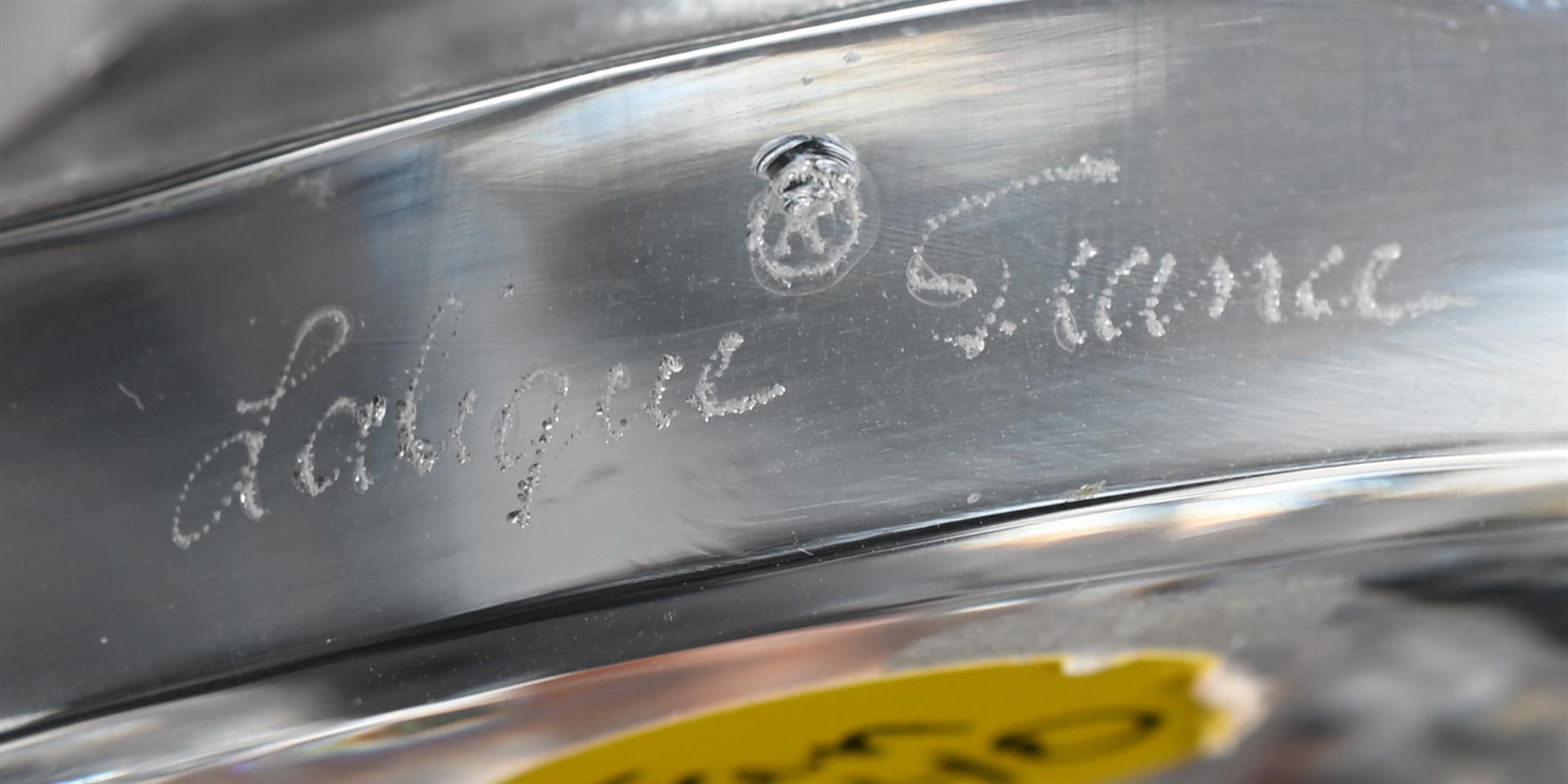 LALIQUE, 'DANSEUSE BRAS LEVES' SCULPTURE; LATE 20TH/EARLY 21ST CENTURY - Image 4 of 4