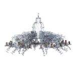 JESSE SMALL (AMERICAN, B.1974), ‘PLAYER 1’ CHANDELIER; DESIGNED 2008