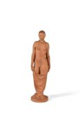 ARNO MALINOWSKI (DANISH, 1899-1976),'STANDING WOMAN' SCULPTURE
