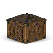 TIFFANY STUDIOS, 'NINTH CENTURY' INKWELL; CIRCA 1910