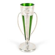LIBERTY & CO (BRITISH), ART NOUVEAU FLOWER VASE: EARLY 20TH CENTURY