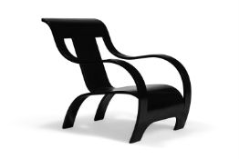 GERALD SUMMERS (BRITISH, 1889-1967), BENT PLYWOOD ARMCHAIR, 1934-1940