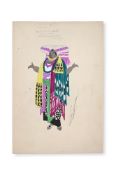 λ ERTÉ (FRENCH, 1892-1990),'OLD SERVANT' DRAWING; CIRCA 1920