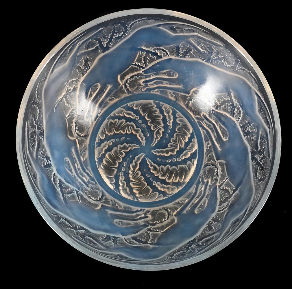 RENÉ LALIQUE (FRENCH, 1860-1945), ‘CHIENS NO.1’; DESIGNED 1921; PRE 1945 - Image 3 of 4