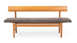 BORGE MOGENSEN (DANISH, 1914-1972), MODEL ‘3151’ BENCH; DESIGNED 1956;