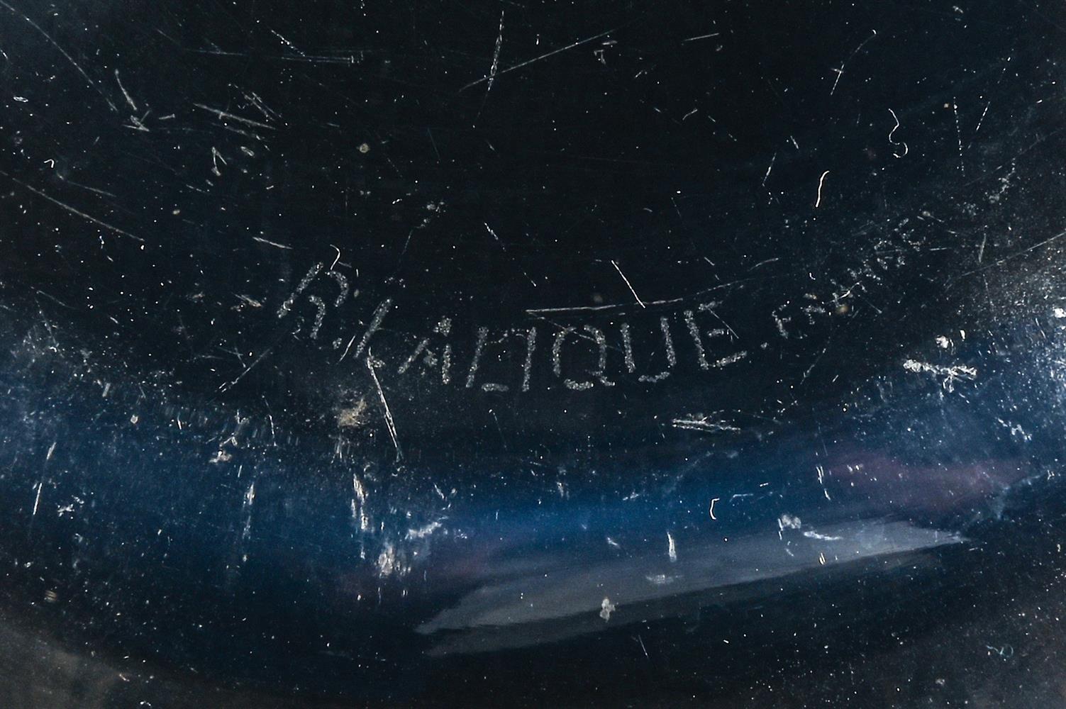 LALIQUE, 'HONFLEUR' BOWL; MID 20TH CENTURY - Image 4 of 4