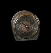 RENÉ LALIQUE (FRENCH, 1860-1945), 'EGLANTINES' TIMEPECE; DESIGNED 1926; PRE 1945