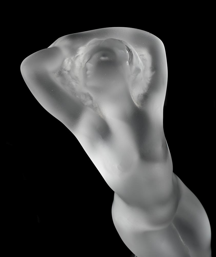 LALIQUE, 'DANSEUSE BRAS LEVES' SCULPTURE; LATE 20TH/EARLY 21ST CENTURY - Image 2 of 4