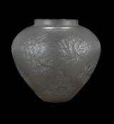 RENÉ LALIQUE (FRENCH, 1860-1945), ‘ESTEREL’ VASE; DESIGNED 1923; PRE 1945