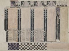 SIR FRANK BRANGWYN (BRITISH 1867-1956), THREE DESIGNS FOR WALL DECORATIONS