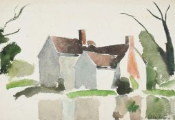 λ ELWIN HAWTHORNE (BRITISH 1905-1954), WILLY LOTT'S COTTAGE