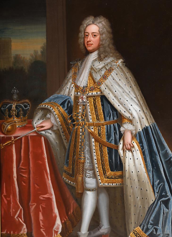 ENGLISH SCHOOL, AFTER SIR GODFREY KNELLER, KING GEORGE II (1683 - 1760) - Image 3 of 6