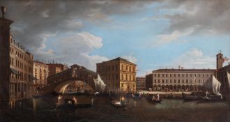 CARL GLOCKER (GERMAN 19TH CENTURY), THE GRAND CANAL, VENICE