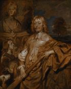 AFTER WILLIAM DOBSON (1587-1649), SKETCH OF ENDYMION PORTER