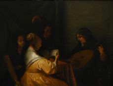 FOLLOWER OF GERARD TER BORCH, THE RECITAL