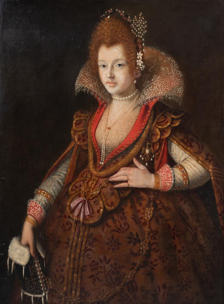 FOLLOWER OF JUSTUS SUSTERMANS, PORTRAIT OF A LADY
