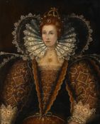 ENGLISH SCHOOL (LATE 18TH CENTURY), PORTRAIT OF QUEEN ELIZABETH