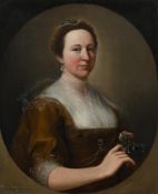 FOLLOWER OF THOMAS HUDSON (1709-1788), PORTRAIT OF MARY BARNARDISTON