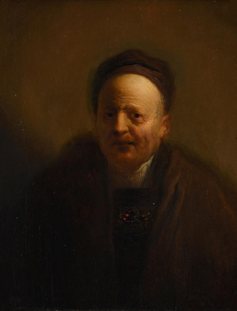 FOLLOWER OF REMBRANDT HARMENSZOON VAN RIJN, PORTRAIT OF AN ELDERLY MAN