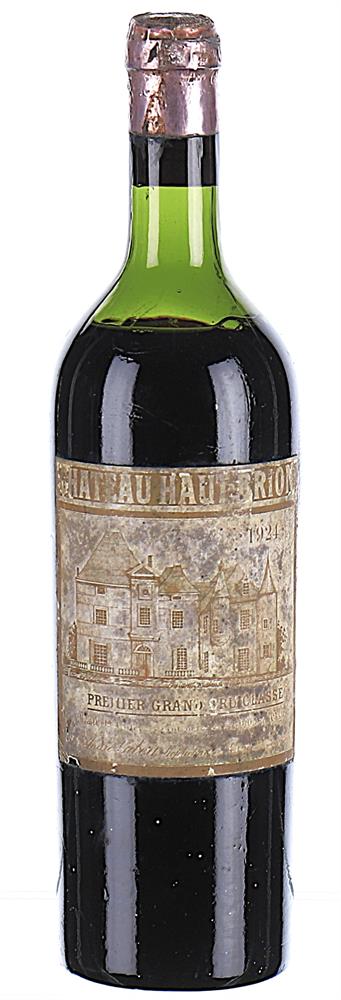 ß 1924 Chateau Haut-Brion Premier Cru Classe, Pessac-Leognan - In Bond