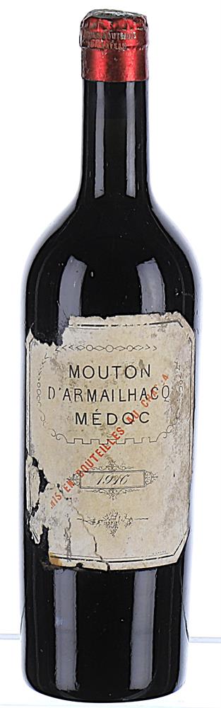 ß 1916 Chateau d'Armailhac 5eme Cru Classe, Pauillac - In Bond